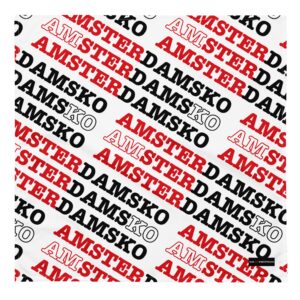 AMSTERDAMSKO Bandana 1-sided