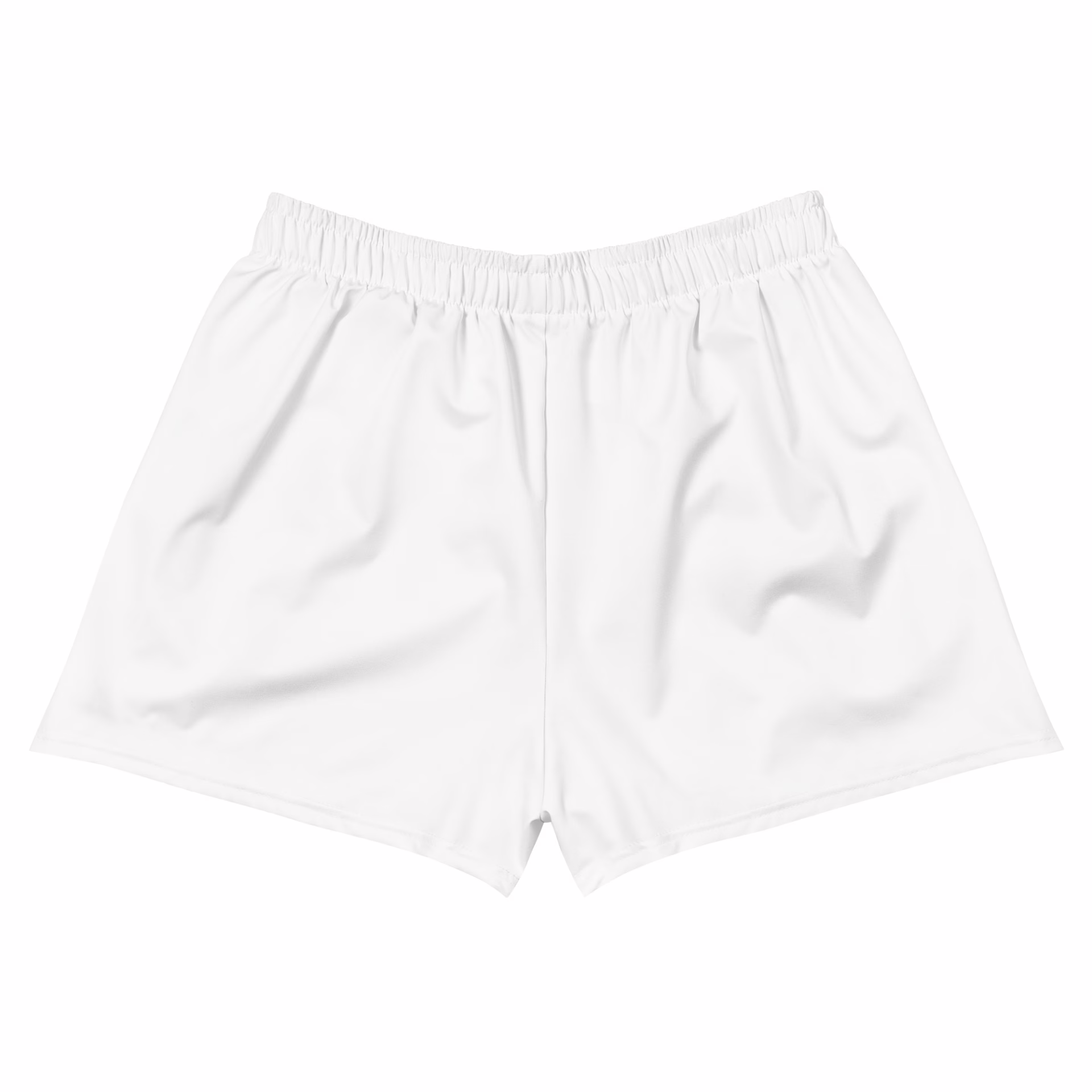 Set against a white backdrop, the BAAS Athletic Shorts highlight an elastic waistband and offer a comfortable, slightly loose fit. The gentle fabric folds showcase their lightweight material, ideal for any active endeavor.