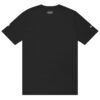 The Under ArmourⓇ athletic t-shirt CHAMP in plain black is shown from the back, with a small white logo at the upper center and additional CHAMP and Under Armour logos on each sleeve. The Under ArmourⓇ athletic t-shirt CHAMP in plain black is shown from the back, with a small white logo at the upper center and additional CHAMP and Under Armour logos on each sleeve.
